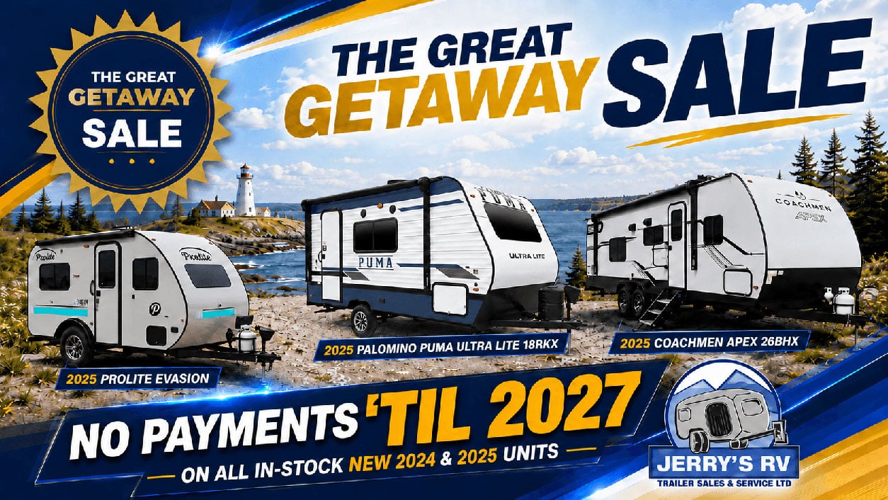 The Great Getaway Sale - No Payments Until 2027
