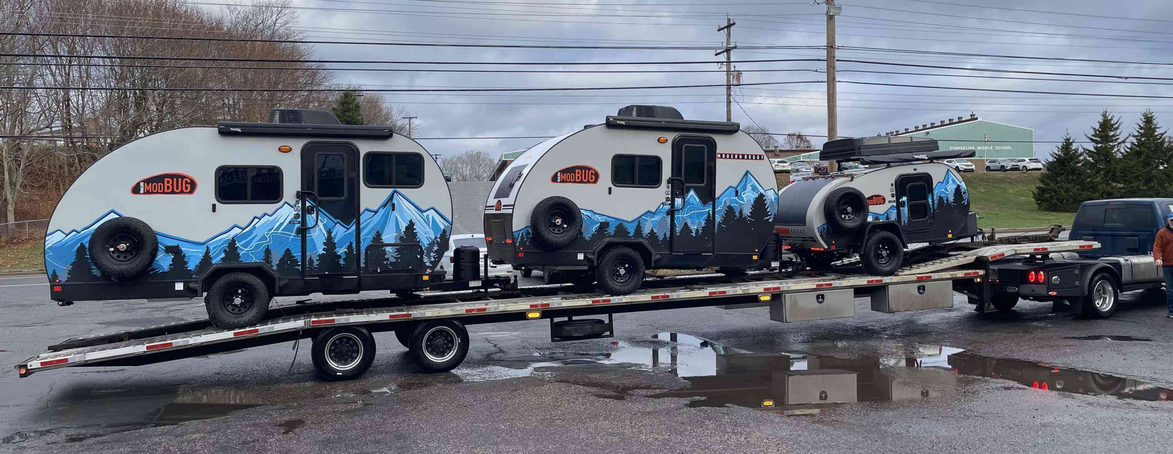 Modern Buggy Lightweight Campers